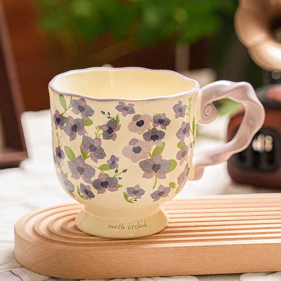 Ceramic cup Coffee cup Water cup Mug Tea cup CupFor home Milk Pure white Bone china Jingdezhen ware H260323