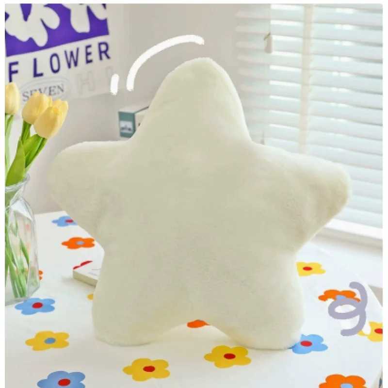40cm Cute Cartoon Star Shaped Pillow Soft Nap Cushion for Student Office Bedroom Decor H260323