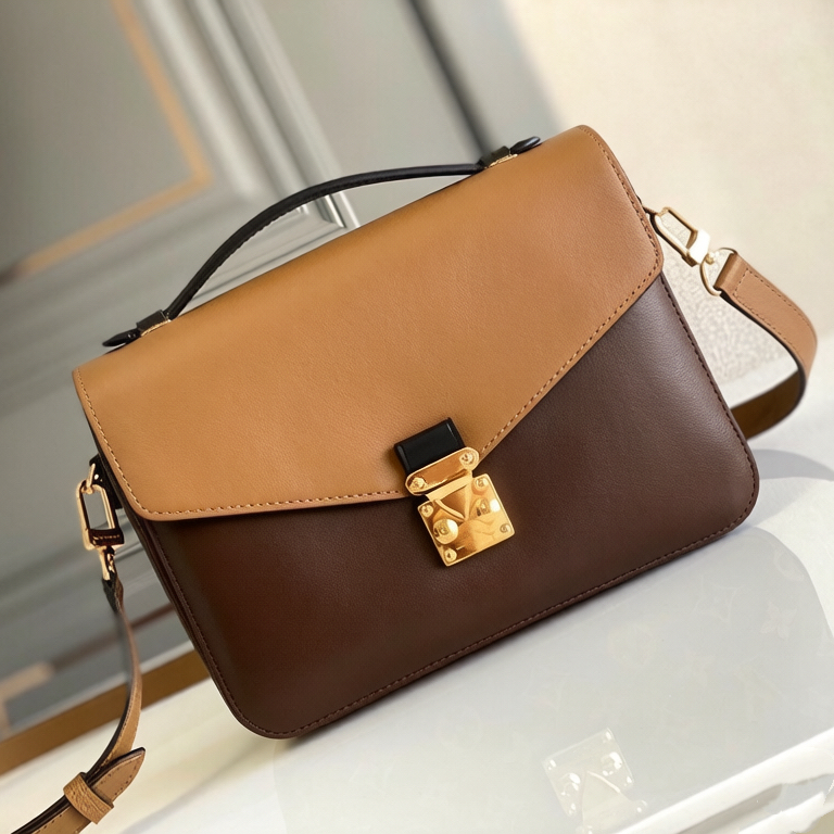 Designer Woman 10A Metis Crossbody Bags Vintage-Inspired Floral Pattern Gold-Tone Lock-Stylish Lady Shoulder bags Elegant Look for Work or Casual Outfits