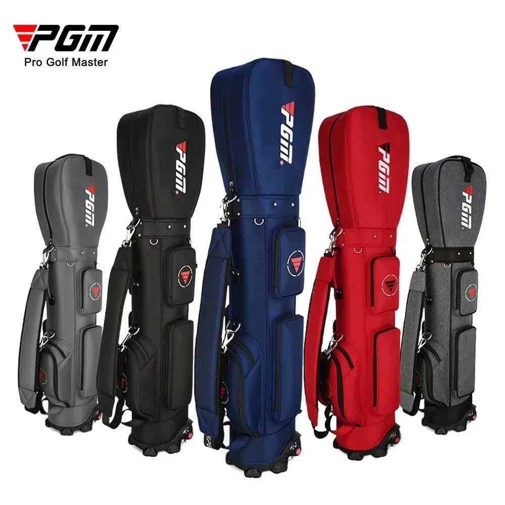 PGM Golf Bag with Wheels Ultra-light Sport Standard Golf Bags Large Capacity Golf Aviation Ball Storage Multifunctional QB069 D2603231