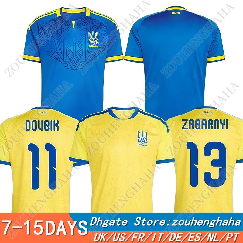 26 27 Ukraine soccer jerseys 2026 2027 Home Away Fans Men Kids Football Shirts Kit MATVIYENKO MYKOLENKO ZABARNYI KONOPLYA BONDAR VANAT