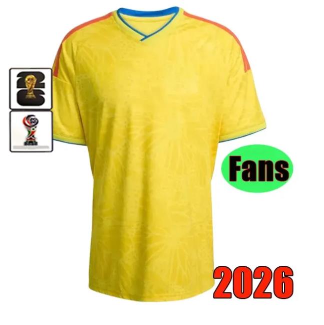 25 26 colombia Centenary soccer jersey 100-years anniversary LUIS DIAZ james LDIAZ JLERMA Copa America men kids kit Football uniform fans 6666