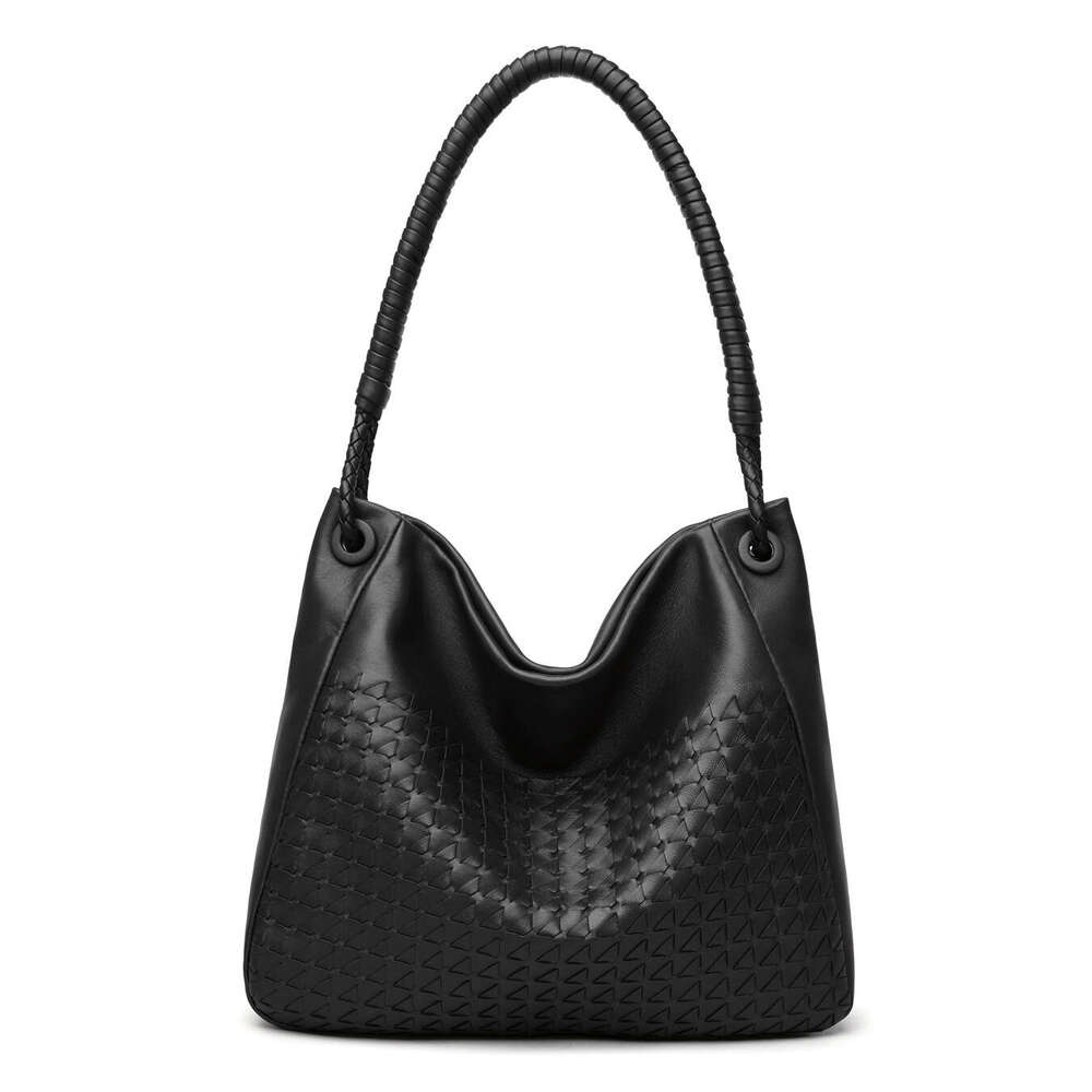 Hot Sale Genuine Leather Women Bag Top Layer Cowhide Crossbody Shoulder Bag Commute Tote Dumpling Bag Woven Vintage Luxury Bag SENYY