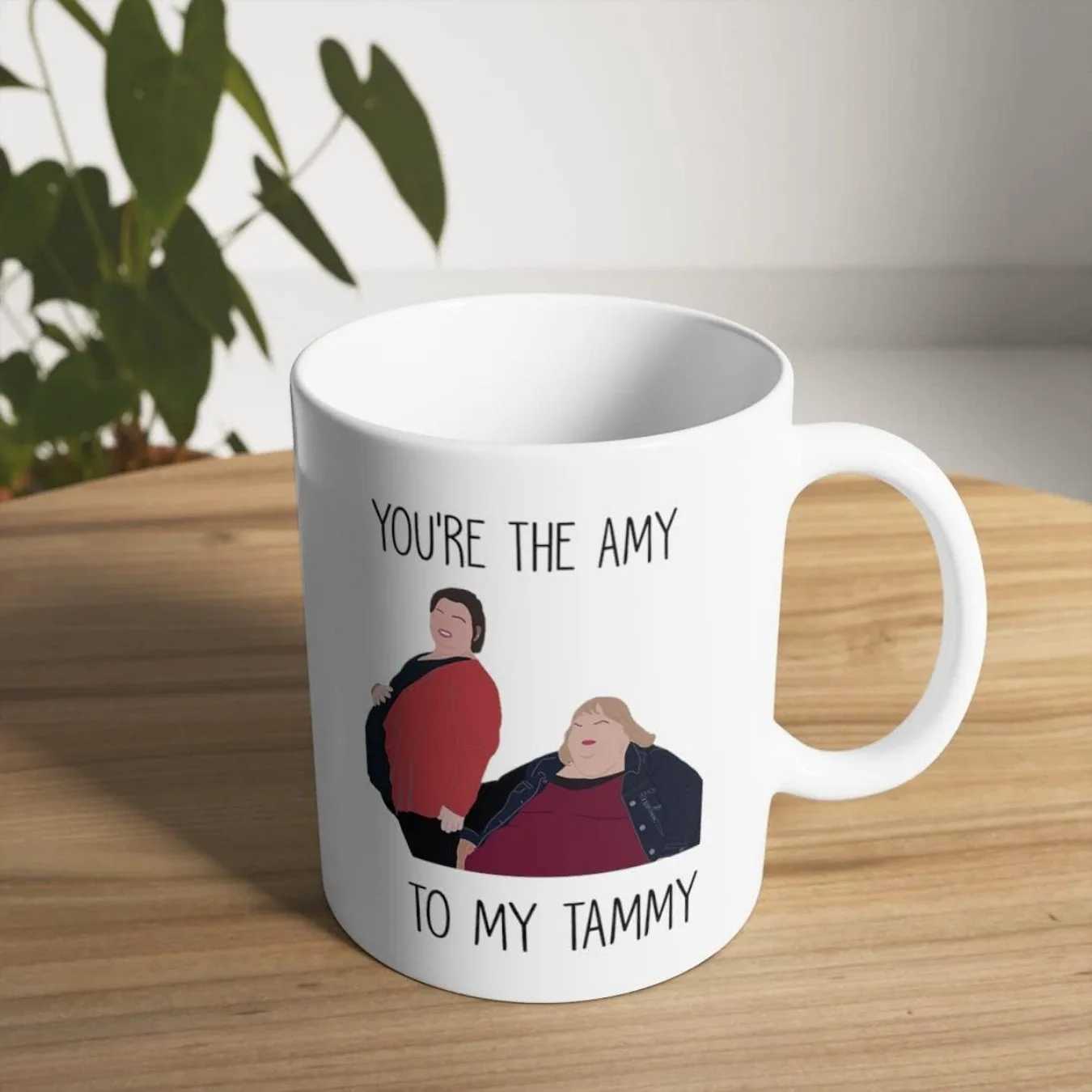 You Are My Amy Mug - 1000 lbs Sister Gift for Her or Him - 11oz Coffee Mug with Heartfelt Design Dishwasher Safe White Tea Mu D260323