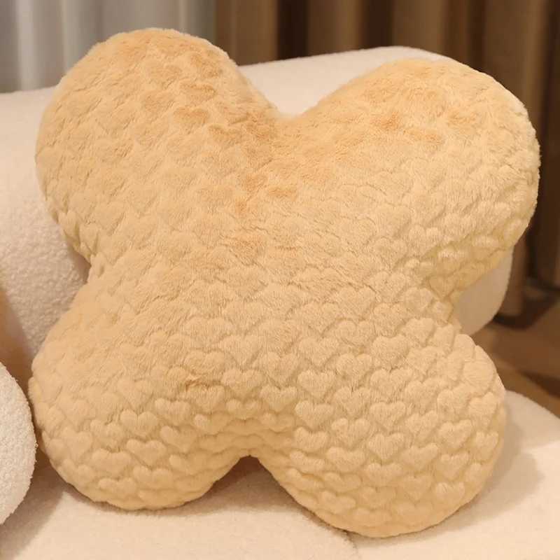 Adult Clover Pillow Cushion Home Decoration Living Room Bedroom Bay Window Fabric Lumbar Support H260323