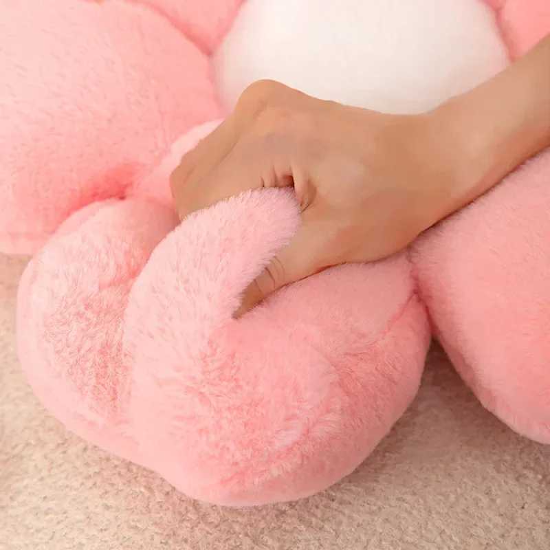 Sunflower Pillow Daisy Seat Cushion Flower Mat Office Mat Plush Toy Mat Christmas Gift Halloween Thanksgiving Gift H260323