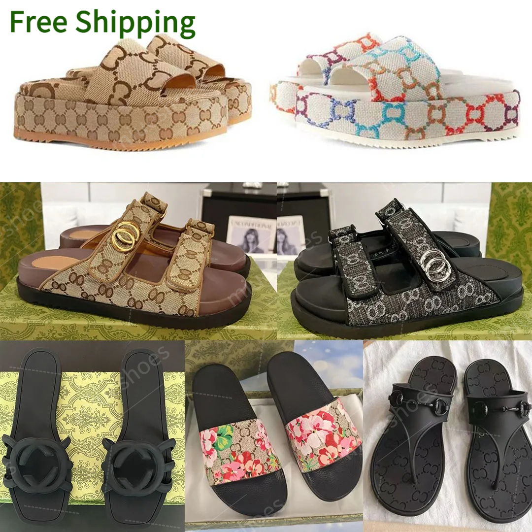 Designer sandals luxurious and fashionable summer men's women's shoes multi-color luxury slippers black same color rubber sole molded insole Slides ws2