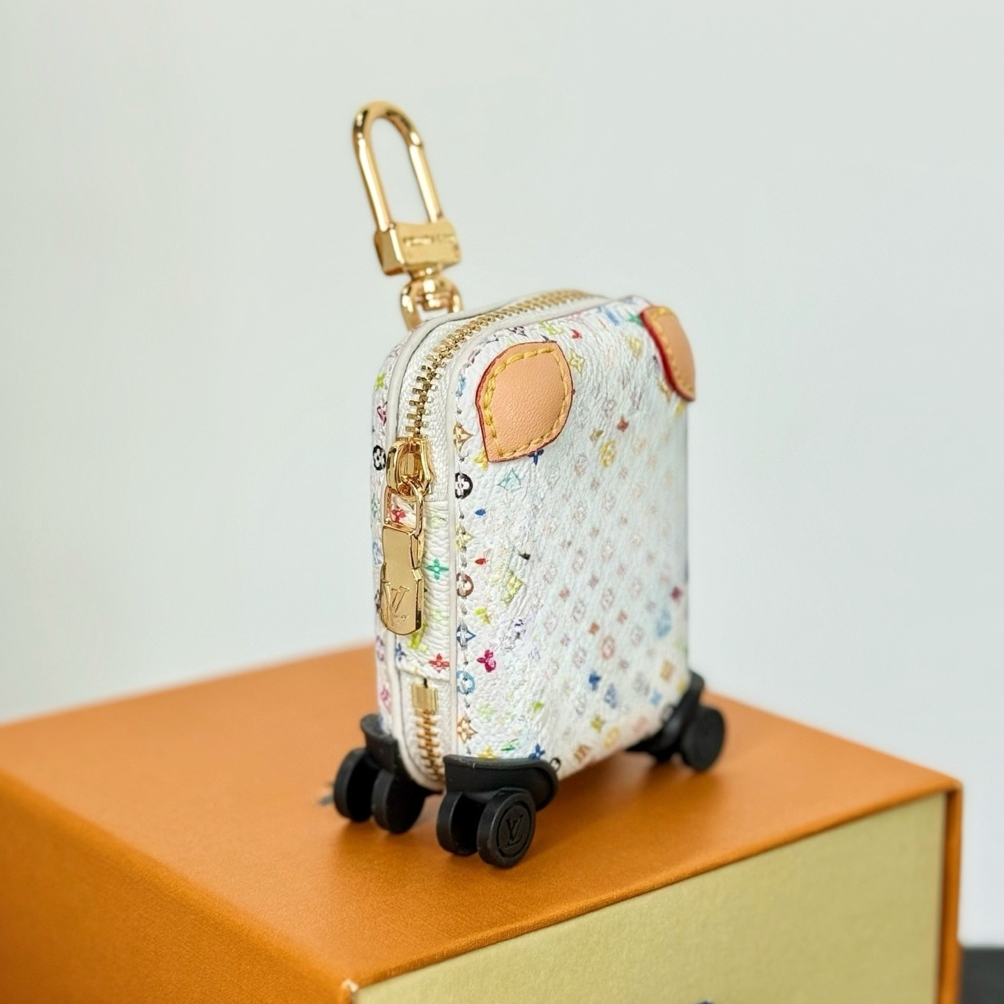 Luxury Bag Charm Leather Mini bag Keychains Keyring Designer Cute Coin Purse Key Holder Coin Pocket Classic Purses Keychains Bags Charm