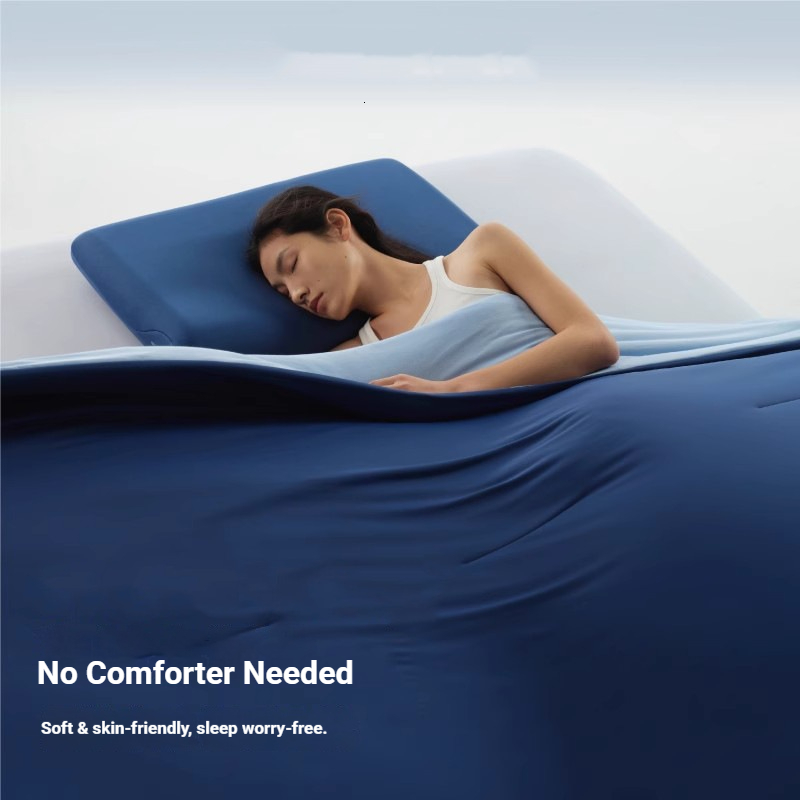 3.0 Pro Summer Cooling Quilt, Double-Layer Temperature-Regulating Quilt, Air-Conditioning Quilt Insert, Machine-Washable Lightweight Quilt