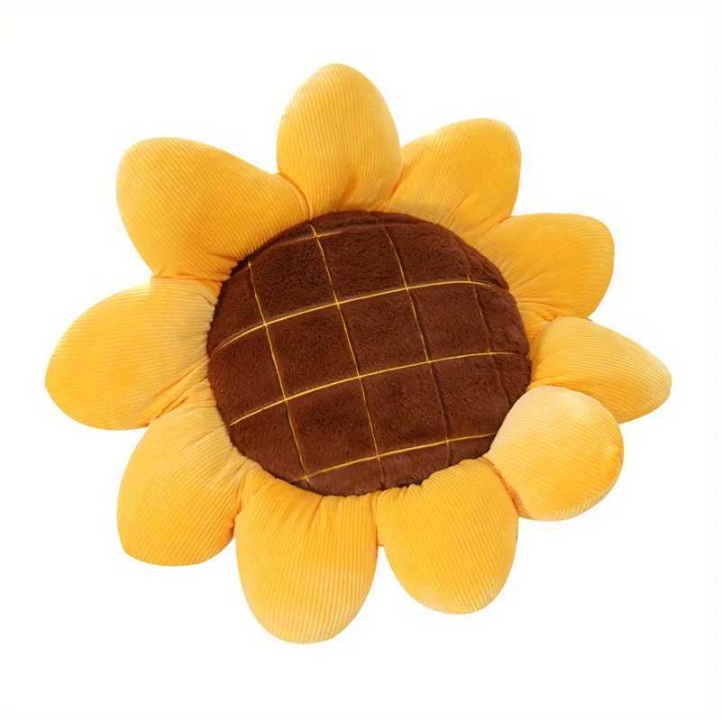 Cute Sunflower Cushion Cute Sunflower Sofa Cushion Add a Touch of Sunshine to Your Living Room Bedroom or Bay Window H260323