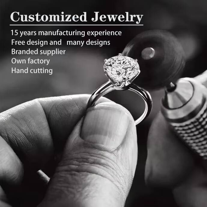 IGI 1ct ROUND Lab Diamond 10k 14K 18K Gold Ring D VS1 1CT Anniversary Band Man Made Diamond Wedding Ring