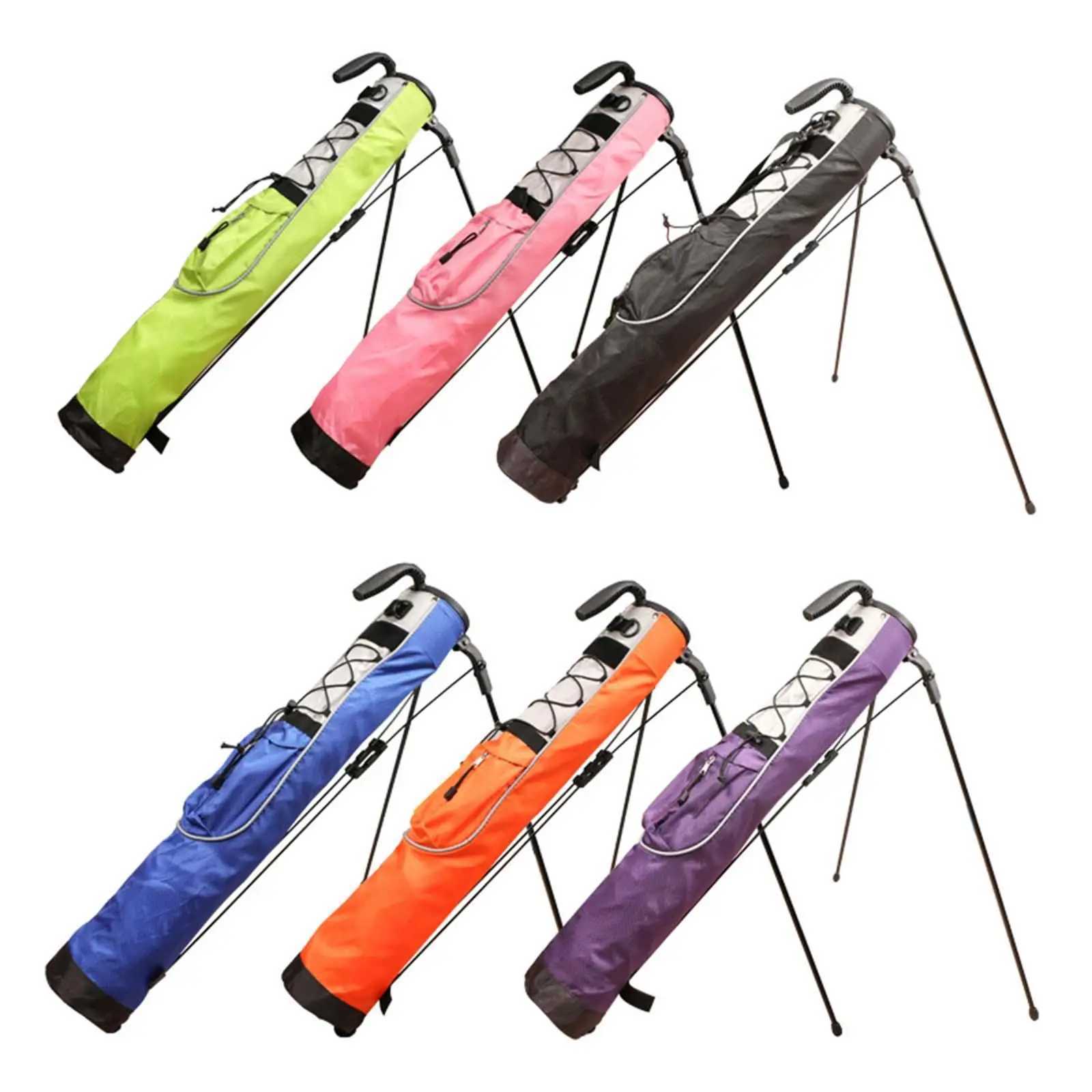 Golf Clubs Bag Tote Bag Waterproof Golf Bag Golf Stand Bag Golf Stand Carry Bag for Outdoor Sports Men Women Golf Accessories D260323