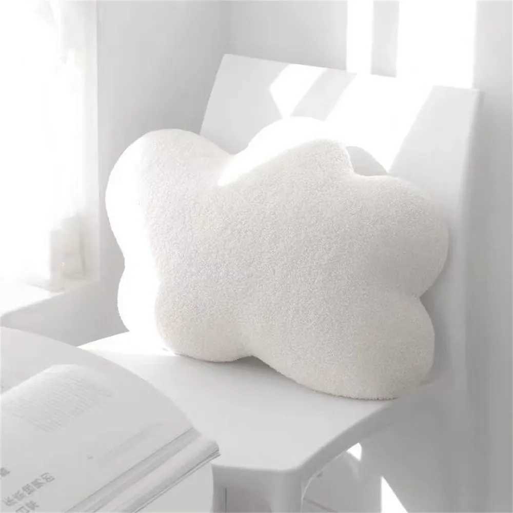 50cm Nordic Cartoon Cloud Soft Stuffed Weather Partly Cloudy Pillow Baby Pillow Kawaii Room Decor Gift H260323