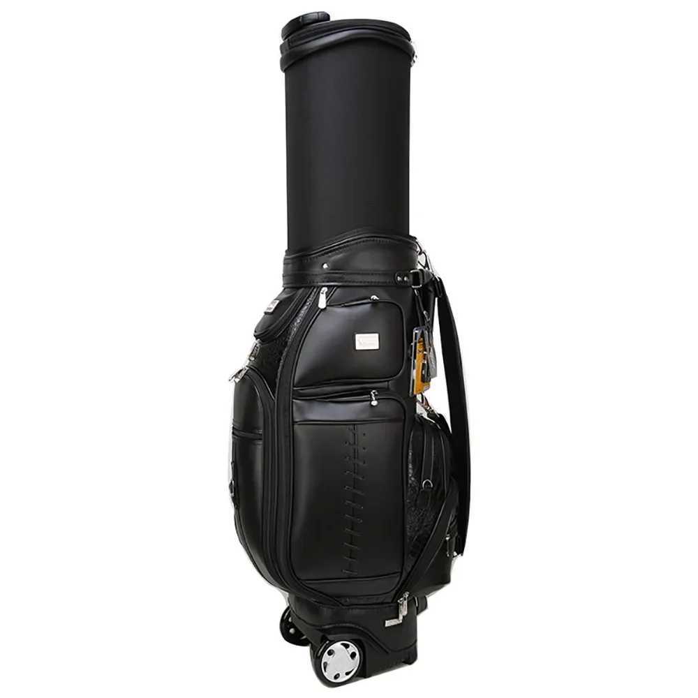 PGM Mens Golf Telescopic Ball Package Multifunctional Ball Pack Microfiber Leather Durable Hard Shell Golf bag Golf supplies D260323