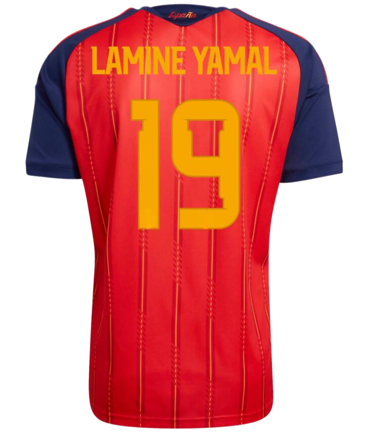 2026 Spain LAMINE YAMAL Soccer Jersey 25 26 WILLIAMS JR MORATA FABIAN JOSELU OLMO Spanish Espana Football shirts RODRIGO PEDRI CARVAJAL kids kit Men w