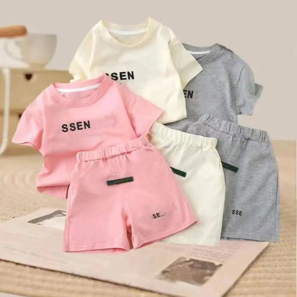 Baby Kids Clothing Sets toddlers Boy girls T-shirt shorts Clothes New Cotton childrens Girls Kids Designer Infant Jumpsuits Clothing