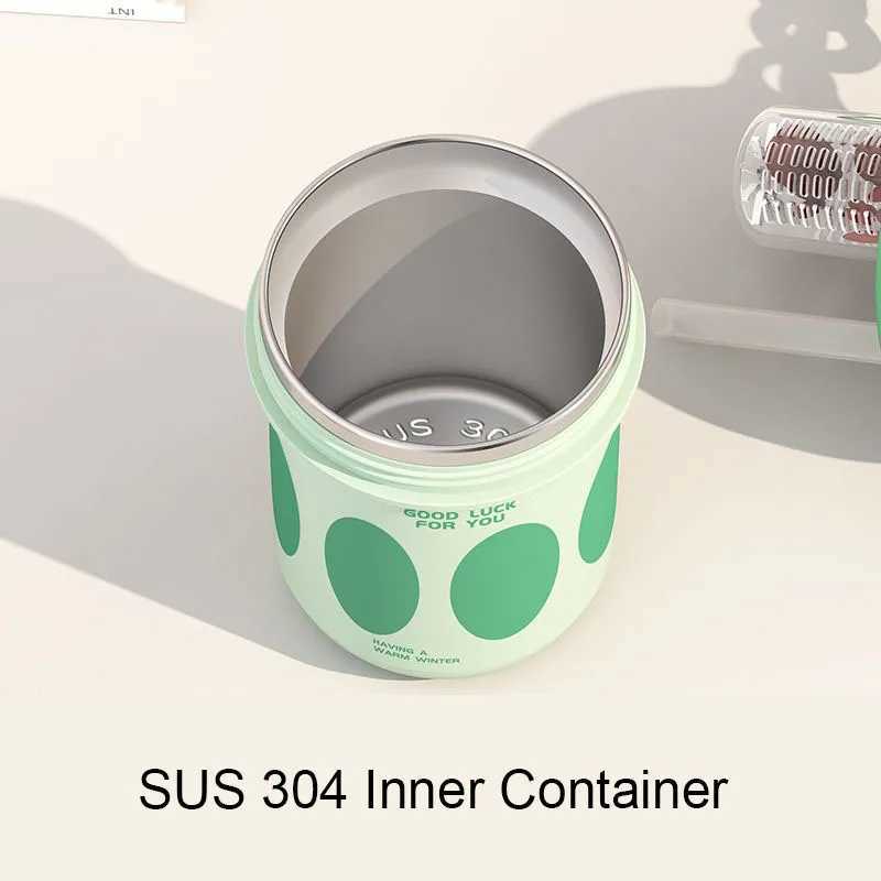 Stainless Steel Tea Cup with Infuser and lid 550ml Tea Office Mug Tumbler with Lids and Straws Portable Coffee Travel Mug Cups D260323