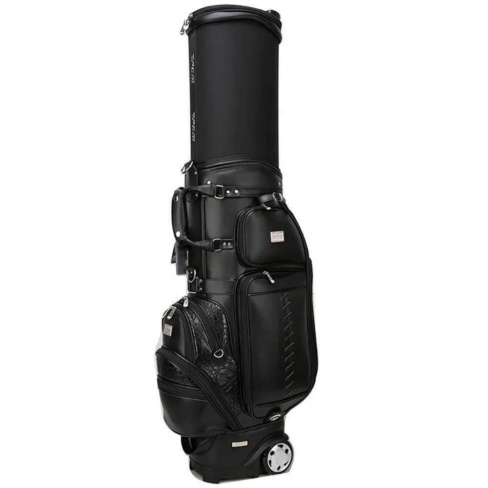 PGM Mens Golf Telescopic Ball Package Multifunctional Ball Pack Microfiber Leather Durable Hard Shell Golf bag Golf supplies D260323