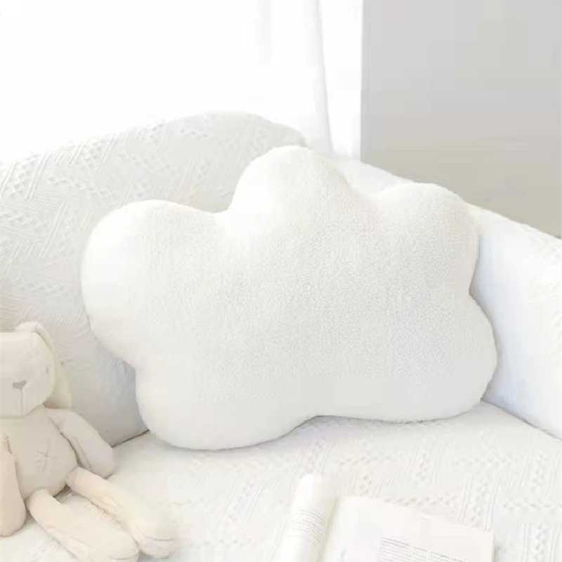 50cm Nordic Cartoon Cloud Soft Stuffed Weather Partly Cloudy Pillow Baby Pillow Kawaii Room Decor Gift H260323