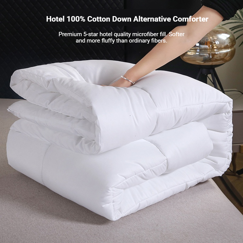 Cotton Core Whole Sheet Feather Velvet Hotel Homestay Air Conditioning Four Seasons Winter Thickened Warm Quilt