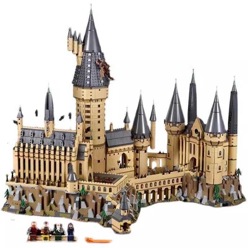 Assembled Building Blocks 71043 Castle Hogwarts Castle Model Assembling Building Block Toy X260323