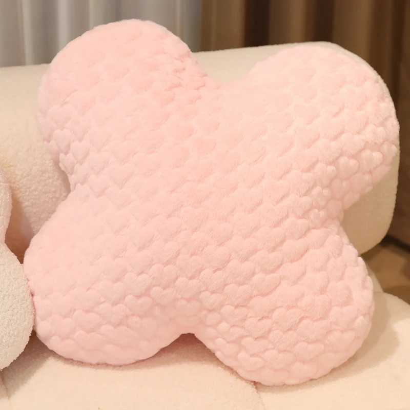 Adult Clover Pillow Cushion Home Decoration Living Room Bedroom Bay Window Fabric Lumbar Support H260323