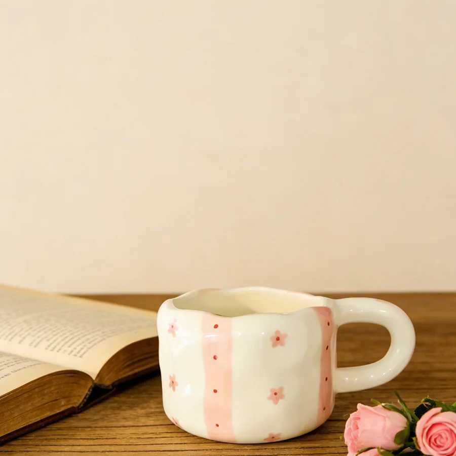 Ceramic cup Coffee cup Water cup Mug Tea cup CupLight-luxury With lid No lid For tea Meeting room Office Personal Dedicated Japa H260323