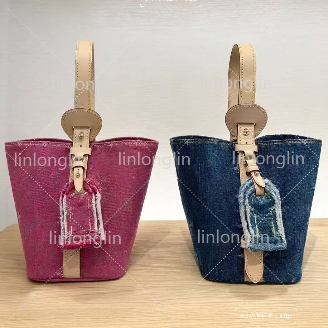 Denim Shoulder Bags For Women Designer Purses mini luxury bag Handbags Blue Underarm Hobos Casual Street Crossbody Totes