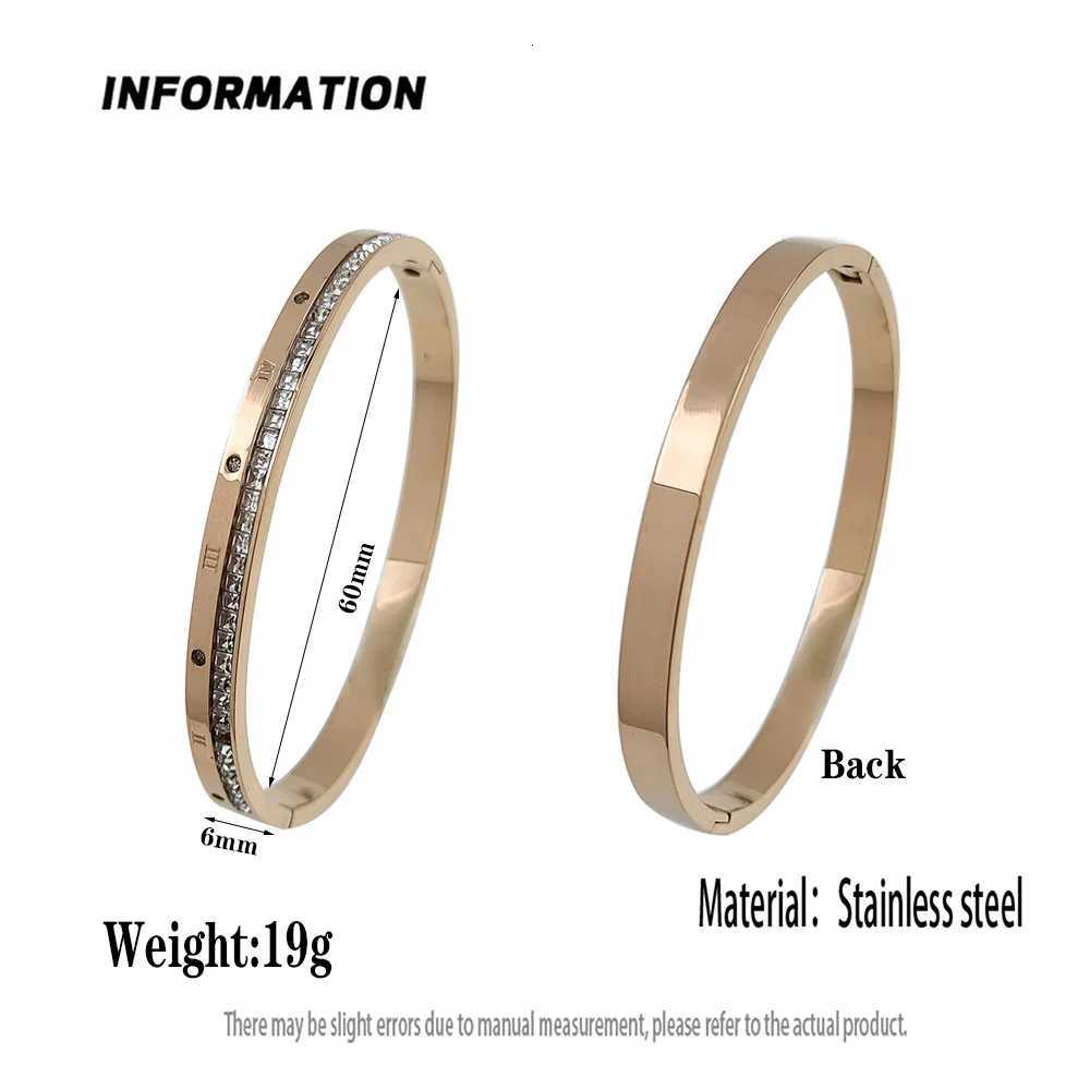 New Roman numeral zircon O-shaped buckle high quality gold-plated womens wedding party jewelry H260323 - view 7