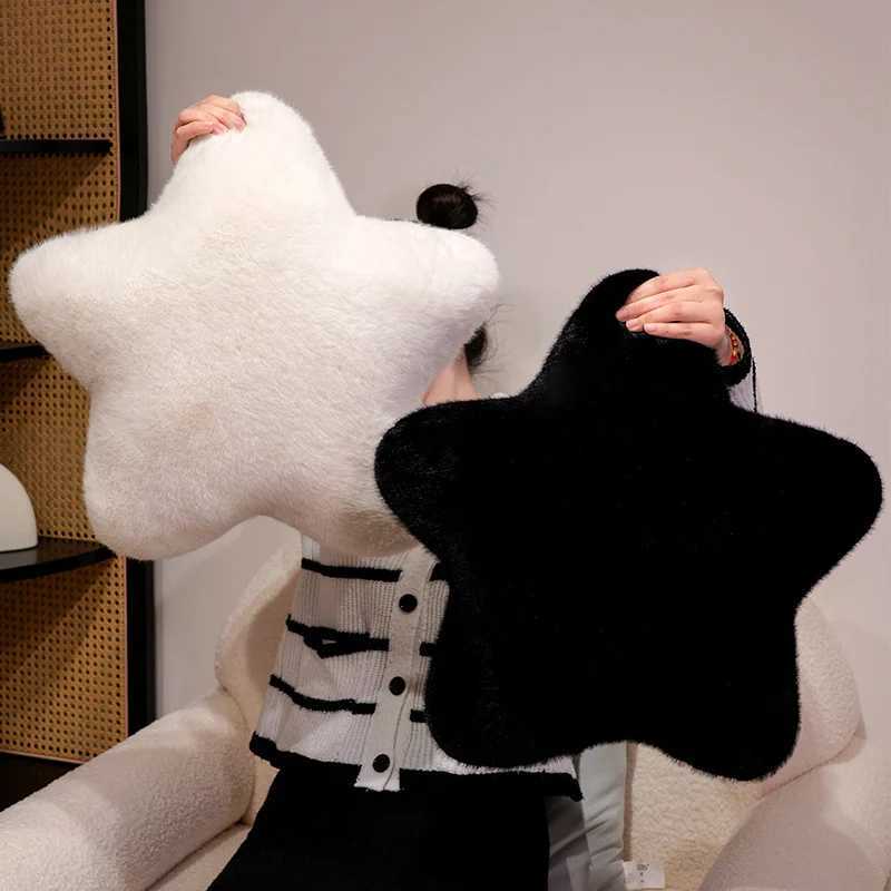 15/50/60cm Colorful Star Plush Pillow Stuffed Sky Natural Cushion Sofa Chair Decoration Birthday Gift H260323