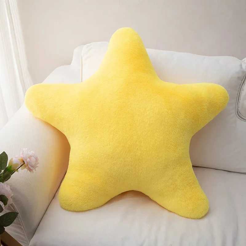 Star Shaped Pillow Soft Plush Throw Pillow Cute Decorative Cushion for Kids Bedroom Living Room H260323