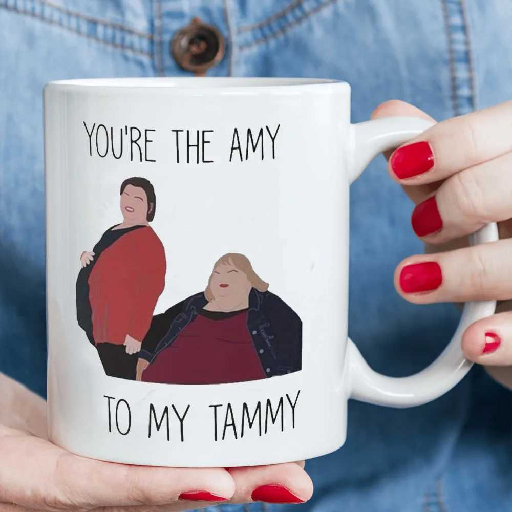 You Are My Amy Mug - 1000 lbs Sister Gift for Her or Him - 11oz Coffee Mug with Heartfelt Design Dishwasher Safe White Tea Mu D260323