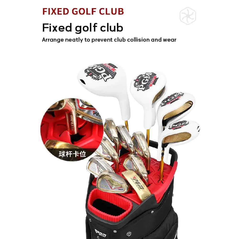 PGM Golf Standard BagFixed Club Holder Light Portable Travel Golf BagLarge Capacity Light Weight Sport Bags QB166 D260323