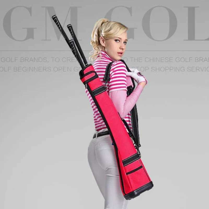 PGM Waterproof Nylon Golf Gun Bag Protable Sunday Bag for 45pcs Golf Clubs Lightweight Golf Caddie Aviation Bag QIAB010 D260323