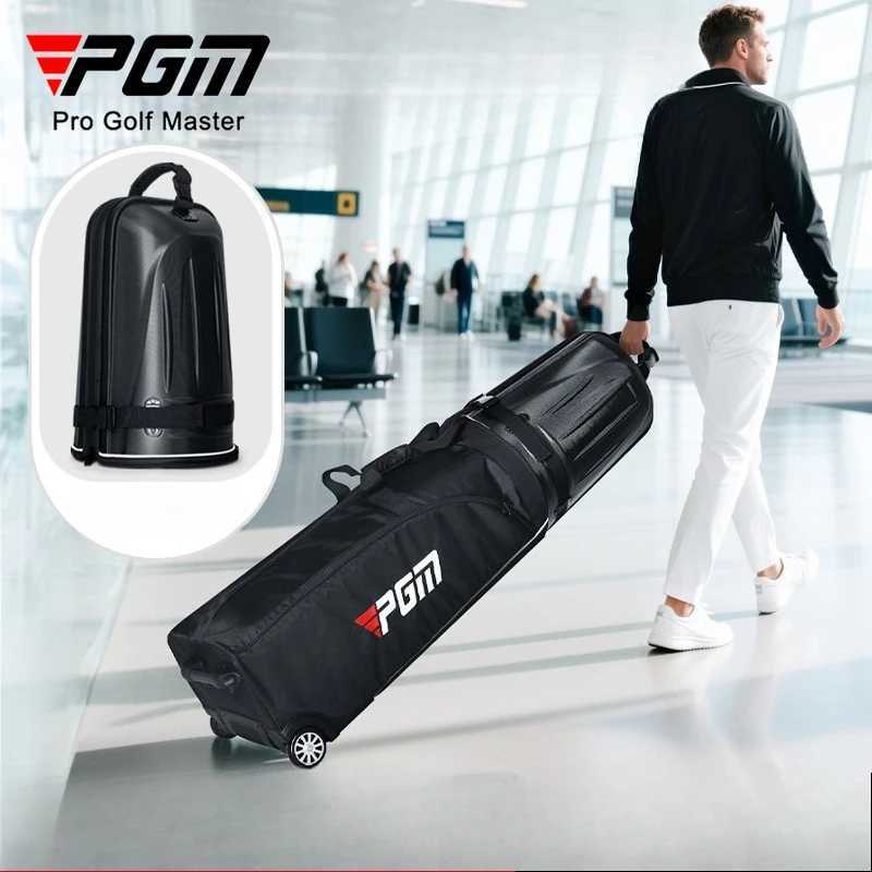 PGM Golf Aviation Bags Thickened Hard Shell Men Women Waterproof Airplane Cargo Folding Protective Cover Travel Ball Bag HKB021 D260323