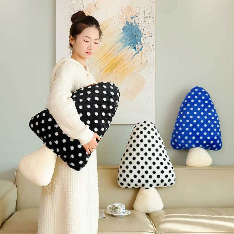 Adult Colorful Mushroom Shape Pillow Soft Cushion For Bed Sofa Bedroom Living Room Bay Window Office Decor H260323