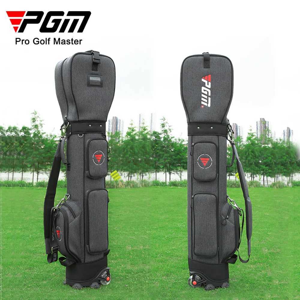 PGM Golf Bag with Wheels Ultra-light Sport Standard Golf Bags Large Capacity Golf Aviation Ball Storage Multifunctional QB069 D260323