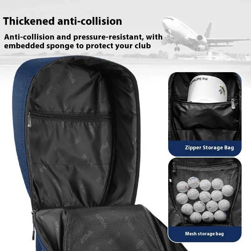 PGM QB069 golf bag for men and women aviation bag with wheels club bag golf baggolf shipping bag D2603231