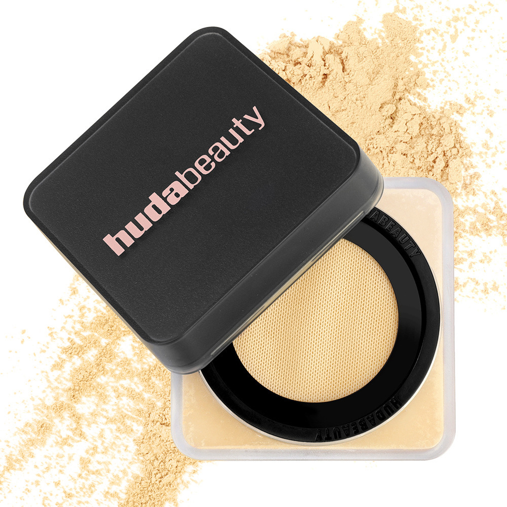 HudaBeauty BANANA BREAD Shade Loose Powder Flashback-Free HD Setting Powder for Baking Natural for Face Under-Eye Oil Control Beauty Cosmetics 9 Color