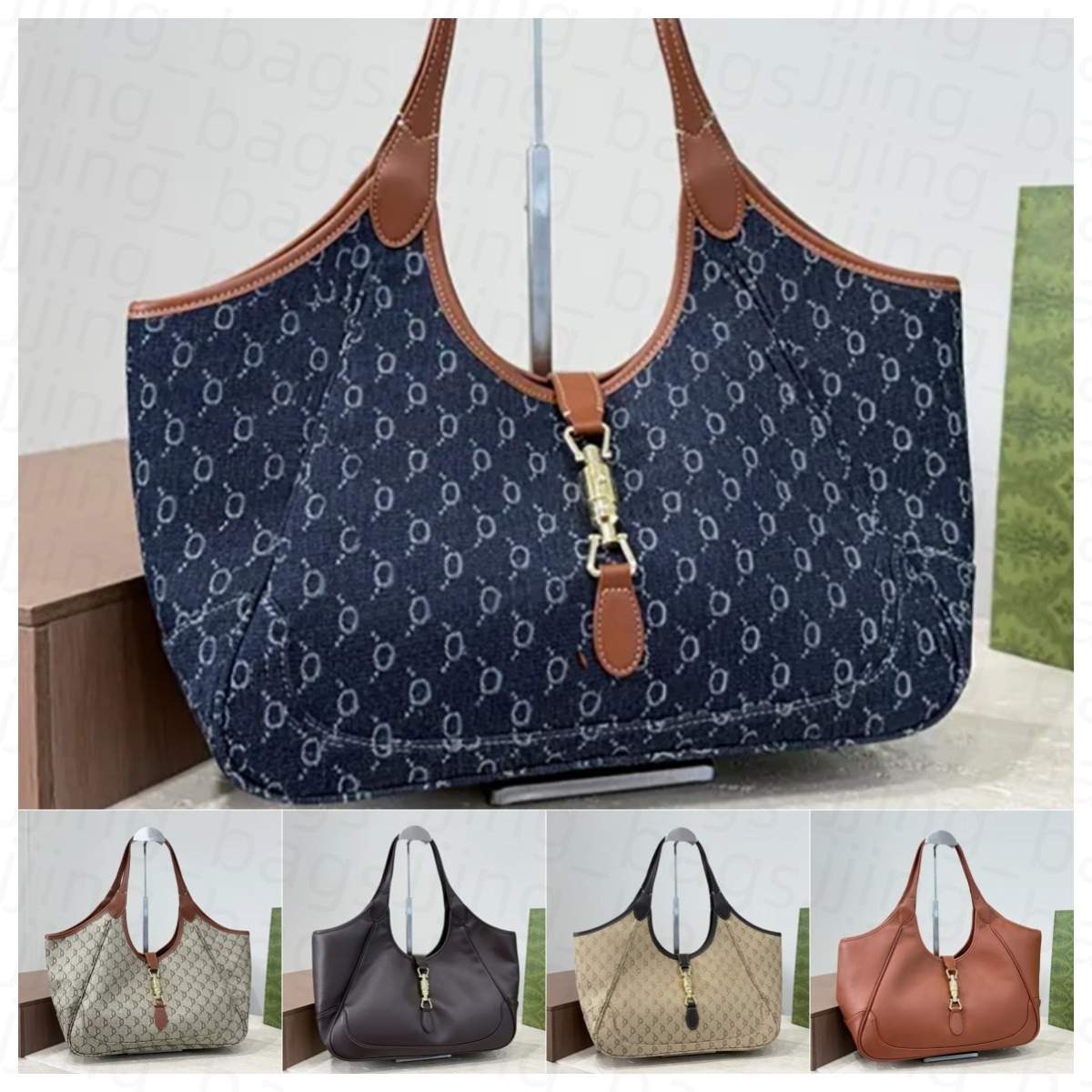 jackie designer bag purse shoulder tote bag large Luxury Bag crossbody designer bags for women luxury beach handbag letters purses black handbags bolso de diseno