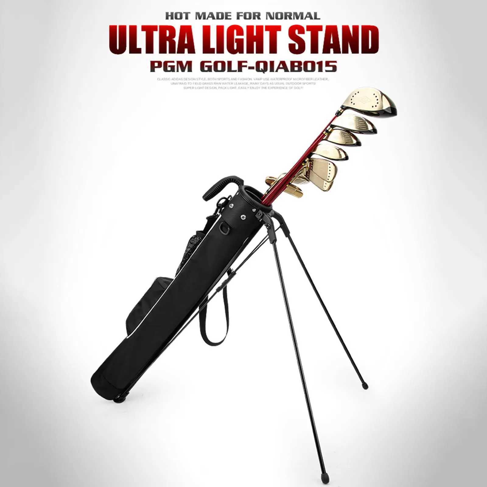 Lightweight Golf Stand Bag Pitch and Putt Bag Golf Gun Bag Waterproof Golf Bag Training Practice Range Equipments Accessories D260323