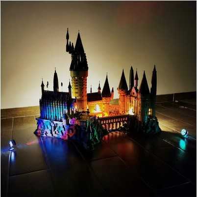 Assembled Building Blocks 71043 Castle Hogwarts Castle Model Assembling Building Block Toy X260323