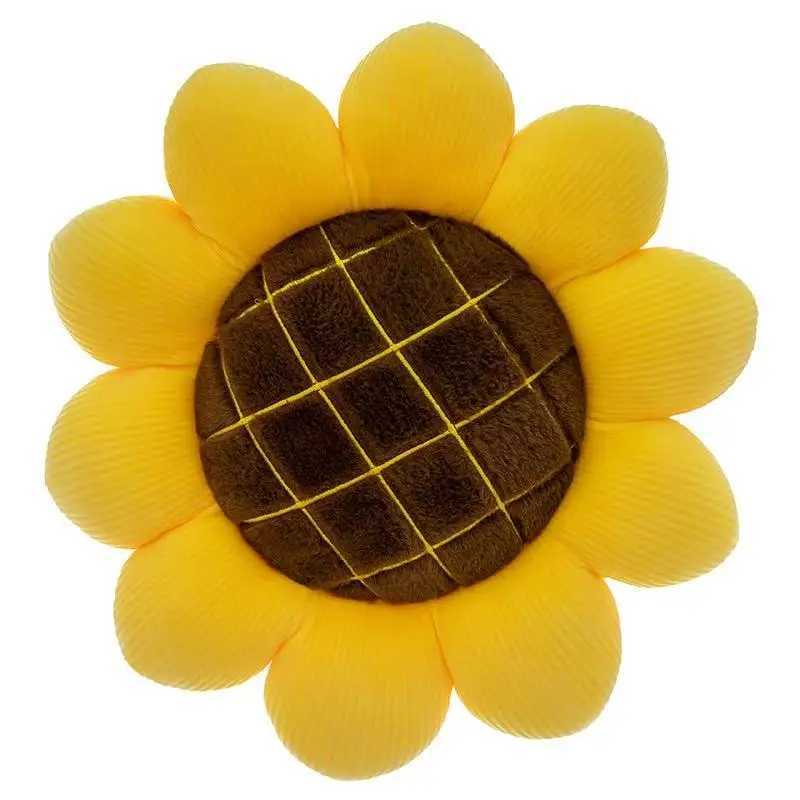 Sunflower Throw PillowFlower Shaped Pillows Floor Pillow Seating CushionSeating CushionCute Room Decor Plush Pillow for Bed H260323