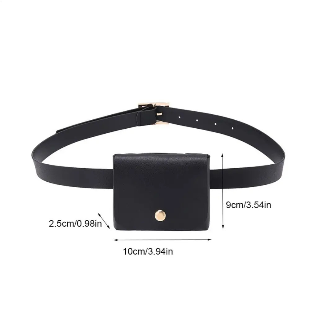 Fashion Leopard Print Mini Waist Bag Stripe 2 in 1 Coin Purse Small Square Bag Fanny Pack Women Belt Bag Ladies 260323