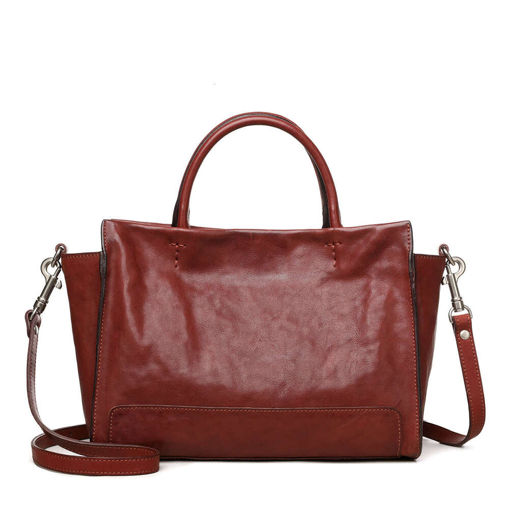 New Style Genuine Leather Handbag For Women Light Luxury Minority Design Shoulder Crossbody Bag Factory Wholesale Hot Sale SENYY