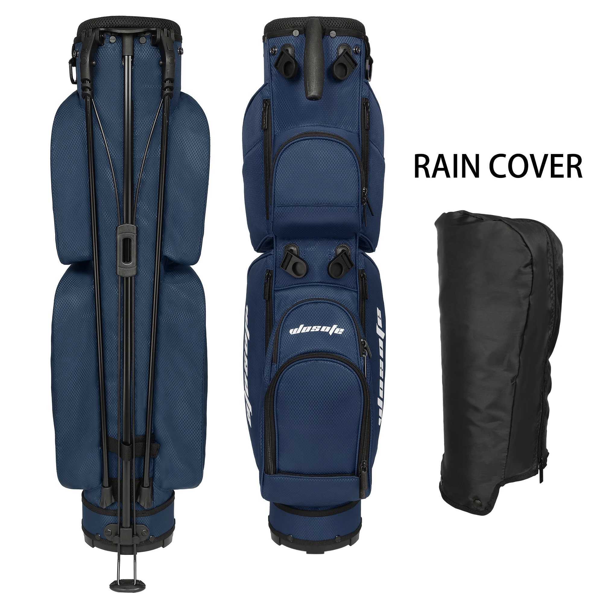 Lightweight Golf Stand Bag - 3-Way Dividers Fits 5-9 Clubs - Small Sunday Bag for Men Women Par 3 Driving Range Executive D260323