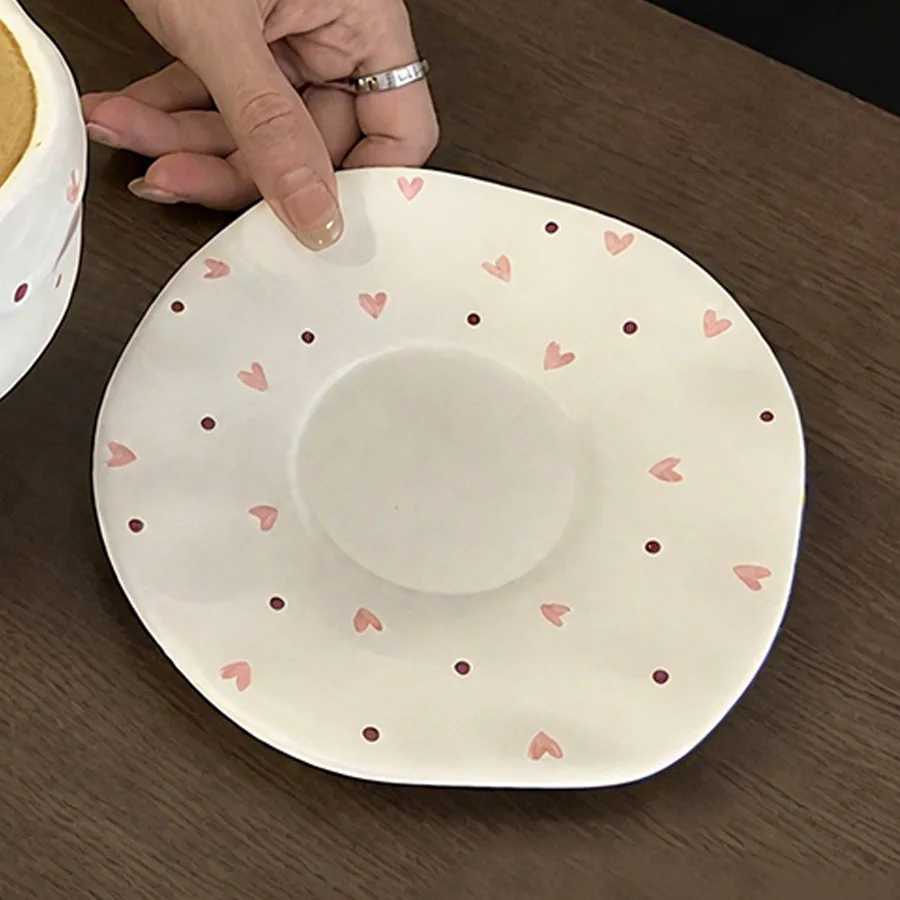 Ceramic cup Coffee cup Water cup Mug Tea cup CupFor tea Meeting room Office Personal Dedicated Japanese style Ceramic Floral pat H260323