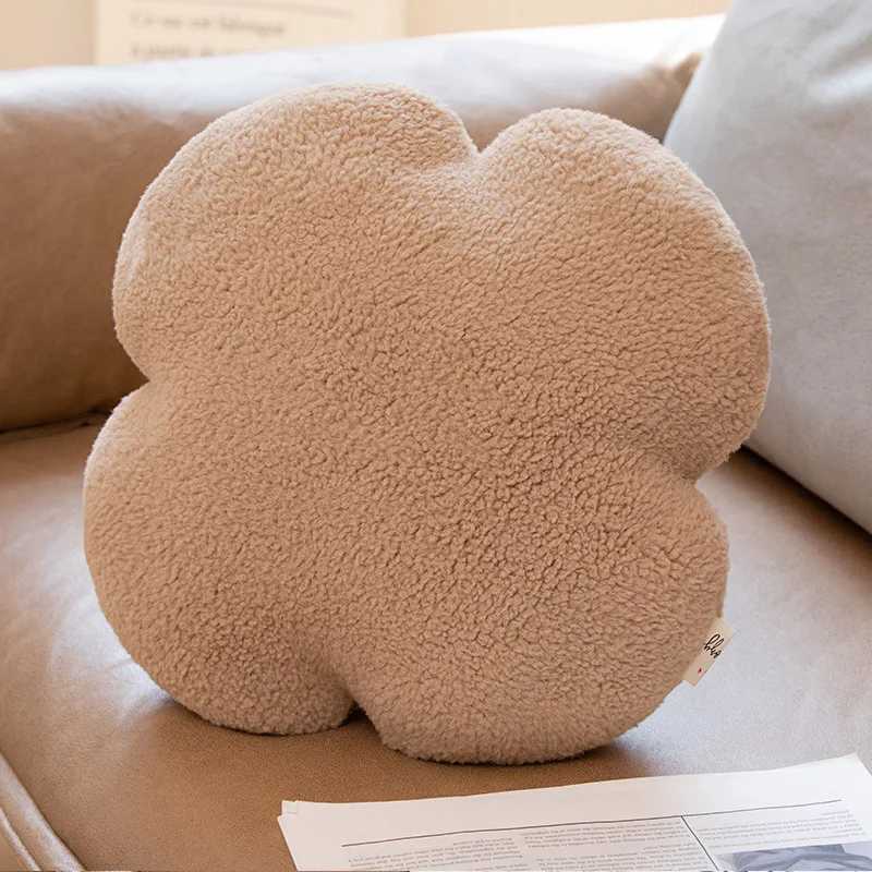 Heart Flower Shaped Embroidery Name Comfortable Cushion Pillow Childrens Bed Decoration Pillow Photoshooting Props Crib Decors H260323