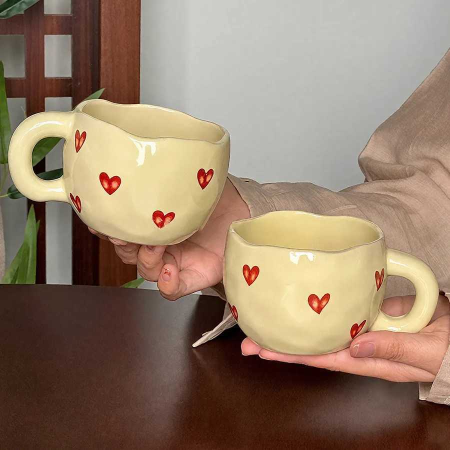 Ceramic cup Coffee cup Water cup Mug Tea cup Cup Milk cup Light-luxury With lid No lid For tea Meeting room Office H260323