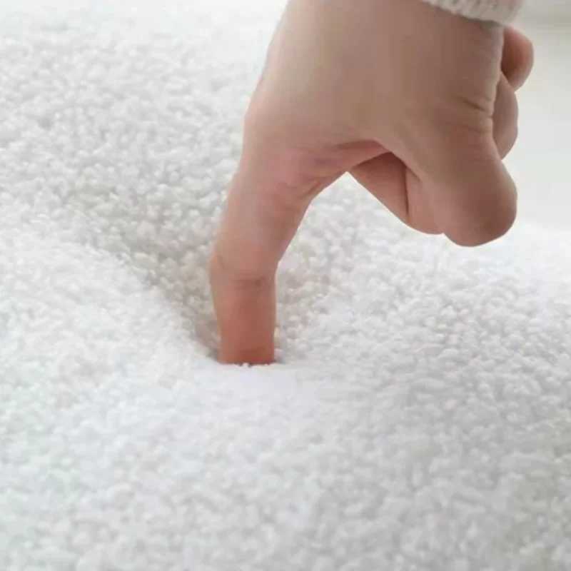 Cloud Shaped Plush Throw Pillow Soft Fluffy Home Decor Cozy Comfortable Minimalist Bedroom Living Room Reading Chair Companion H260323